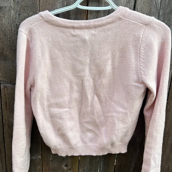 Forever 21 Women viscose blended Sweater Crop Top size small - Picture 3 of 7